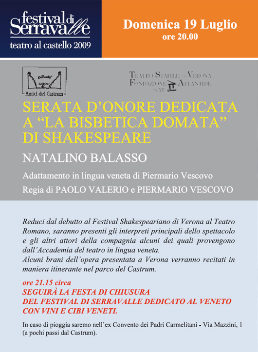La Bisbetica domata