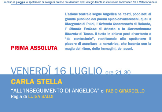 All inseguimento di Angelica