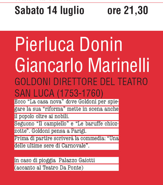 Pierluca Donin e Giancarlo Marinelli