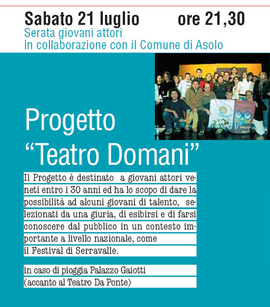 Progetto Teatro Domani