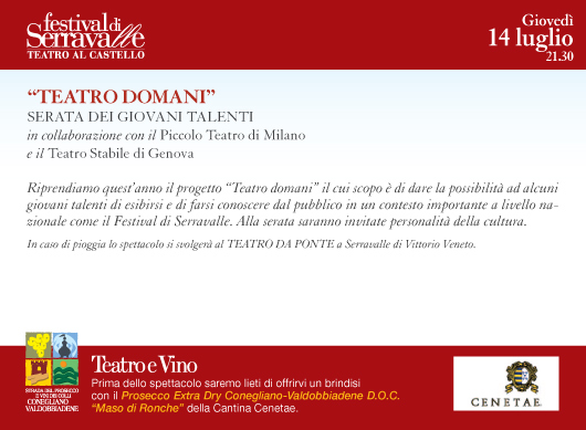 Teatro domani